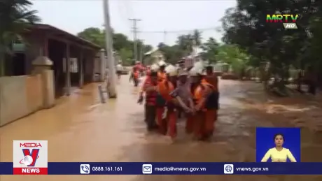 Mưa lớn do hoàn lưu Bão Yagi gây thương vong lớn tại Myanmar