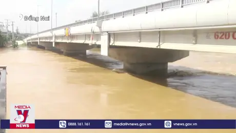 Lũ, triều cường lên cao trên hệ thống sông ở Đồng Nai