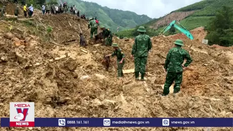 Lào Cai nỗ lực tìm kiếm người mất tích tại thôn Nậm Tông