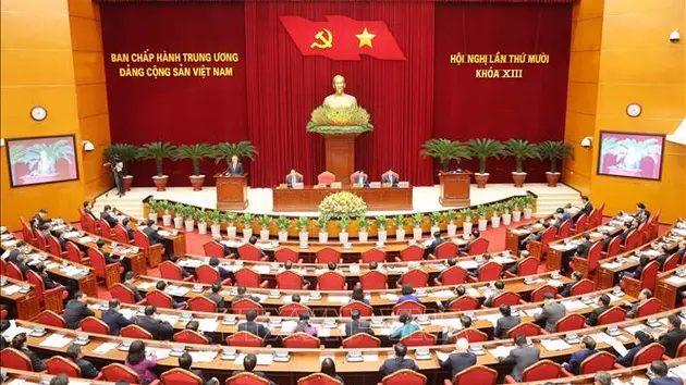 Khai mạc trọng thể Hội nghị lần thứ 10 Ban Chấp hành Trung ương Đảng khóa XIII