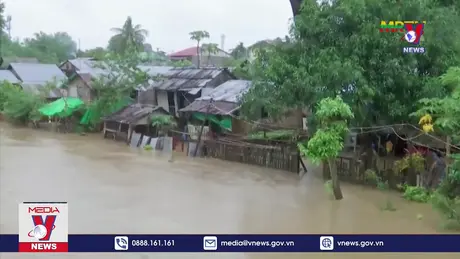 Thái Lan ban bố cảnh báo lũ sông Mekong
