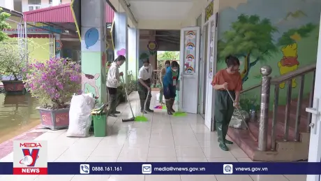 Ngành giáo dục Hà Nam tổng dọn vệ sinh trường lớp học