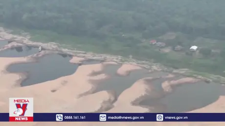 Sông Amazon cạn kỷ lục