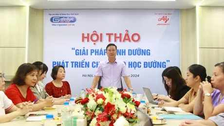 Tạp chí tổ chức Hội thảo “Giải pháp dinh dưỡng phát triển chiều cao học đường”
