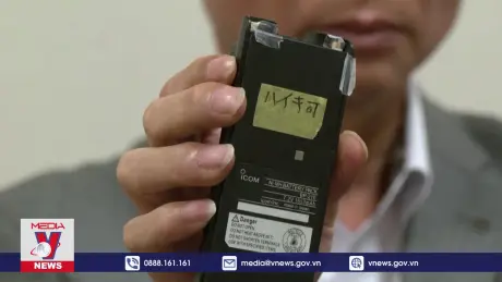 Nhà sản xuất Nhật Bản điều tra vụ nổ bộ đàm ở Liban