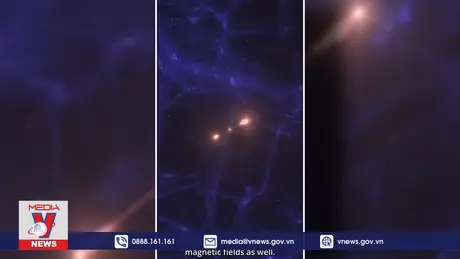 Hố đen phun luồng tia xa kỷ lục, dài 23 triệu năm ánh sáng