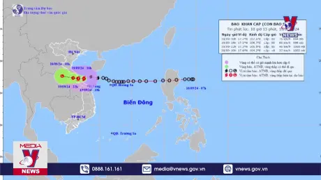Bản tin thời sự 13h ngày 19/9/2024