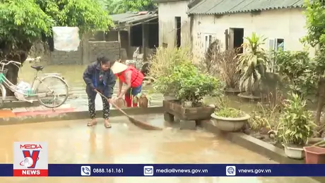 Ninh Bình đảm bảo vệ sinh môi trường sau mưa lũ