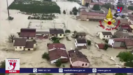 Bão Boris càn quét nhiều vùng của Italy