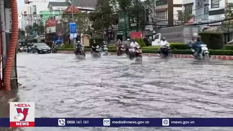 Triều cường ở Cần Thơ sẽ vượt báo động III