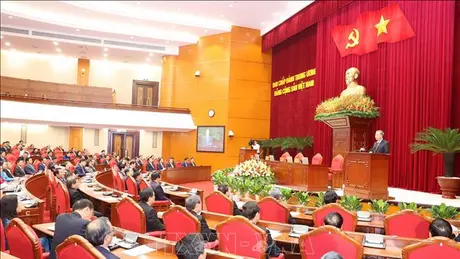 Ngày làm việc thứ ba và phiên bế mạc của Hội nghị lần thứ 10 Ban Chấp hành Trung ương Đảng khóa XIII