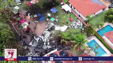 Brazil điều tra nguyên nhân vụ rơi máy bay ATR-72