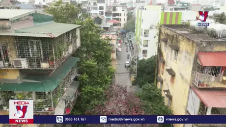 Nhiều chung cư cũ không đảm bảo an toàn sau bão Yagi