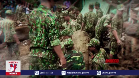 Phim tài liệu: Bốn tại chỗ trong phòng chống bão lũ