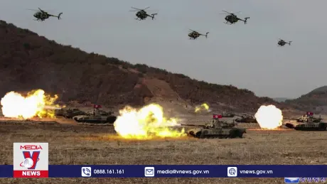 Triều Tiên ra mắt xe tăng chiến đấu mới