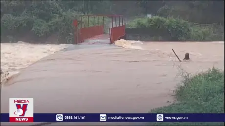 Mưa lũ gây thiệt hại tại Bình Phước