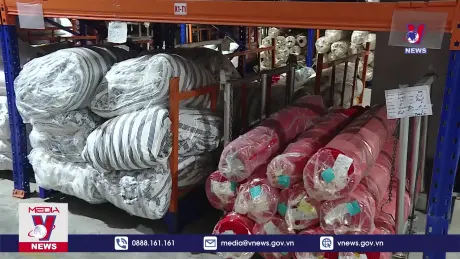 Cần có trung tâm nguyên phụ liệu dệt may, da giày