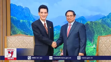 Thủ tướng Phạm Minh Chính tiếp Đại sứ Triều Tiên