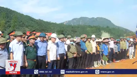 Khởi công khu tái định cư cho người dân Làng Nủ, Kho Vàng