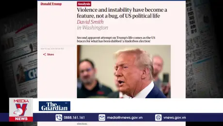 Điểm báo quốc tế cuối tuần ngày 21/9/2024