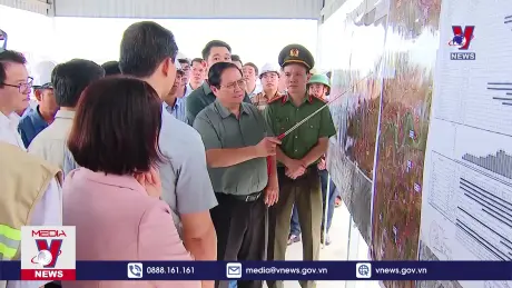 Thủ tướng thăm các dự án hạ tầng tại Bắc Ninh