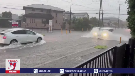 Mưa lũ nghiêm trọng tại Đông Bắc Á