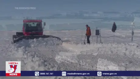 Băng tan ở Nam Cực báo động tình trạng nước biển dâng