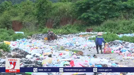 Thị trấn ngập rác thải do thiếu quy hoạch chi tiết