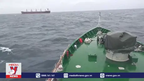 Cảnh sát biển tìm kiếm ngư dân gặp nạn, mất tích trên biển