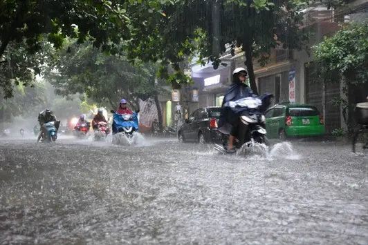 Thời tiết ngày 22/9: Không khí lạnh gây mưa dông ở Bắc Bộ