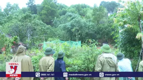 Quảng Bình di dời các hộ dân dưới núi cây Sường