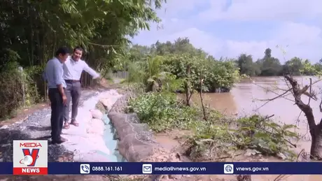 Vùng đầu nguồn sông Tiền sạt lở nghiêm trọng