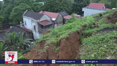 Thanh Hóa công bố tình huống khẩn cấp sạt lở nhiều nơi