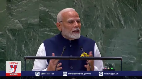 Ấn Độ nhấn mạnh cam kết vì tương lai thế giới