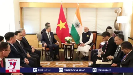 Tổng Bí thư, Chủ tịch nước tiếp Thủ tướng Ấn Độ