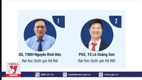 9 nhà khoa học Việt Nam trong danh sách có ảnh hưởng thế giới