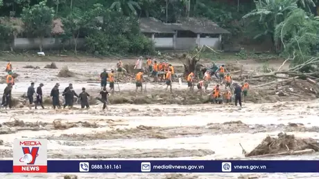 Lực lượng Quân khu 2 rút khỏi thôn làng Nủ