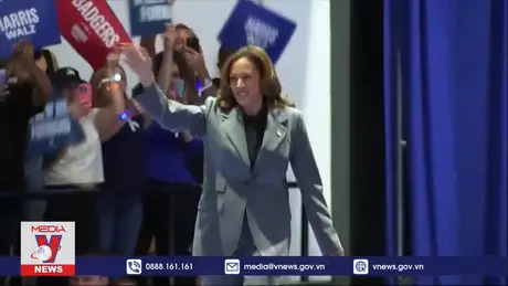 Bà Harris tiếp tục nới rộng khoảng cách với ông Trump
