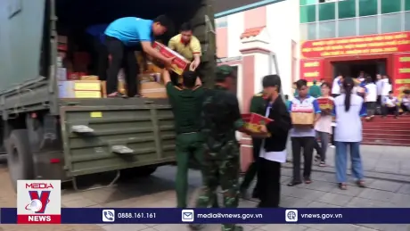 Cần Thơ tiếp tục quyên góp hỗ trợ đồng bào bị thiên tai