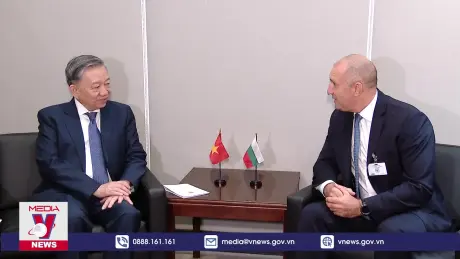 Tổng Bí thư, Chủ tịch nước Tô Lâm gặp Tổng thống Bungari