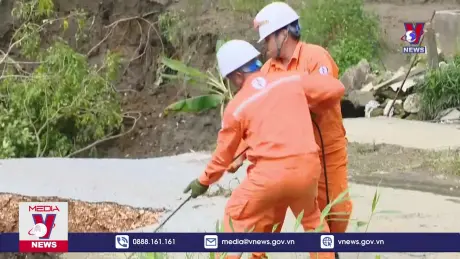 Khôi phục thông tin liên lạc sau siêu bão số 3