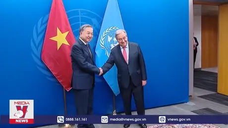 Tổng Bí thư,Chủ tịch nước Tô Lâm gặp Tổng Thư ký Liên hợp quốc 