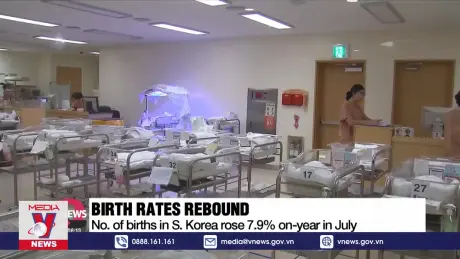 Tỷ lệ sinh ở Hàn Quốc tăng mạnh nhất trong 12 năm