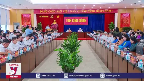 Thủ tướng làm việc với Ban Thường vụ Tỉnh ủy Bình Dương