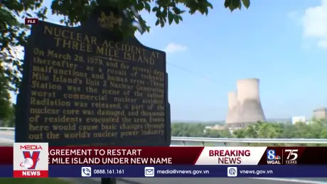 Mỹ tái vận hành nhà máy điện hạt nhân