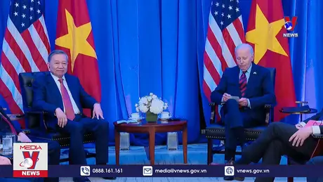 Tổng Bí thư, Chủ tịch nước Tô Lâm gặp Tổng thống Hoa Kỳ Joe Biden