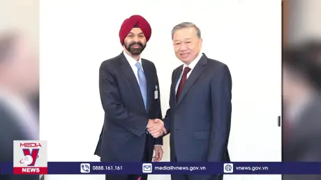 Tổng Bí thư, Chủ tịch nước Tô Lâm tiếp Chủ tịch Ngân hàng Thế giới Ajay Banga