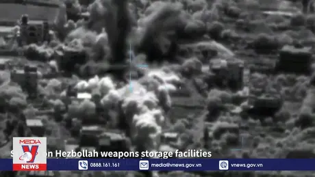 Israel tiếp tục oanh kích Liban