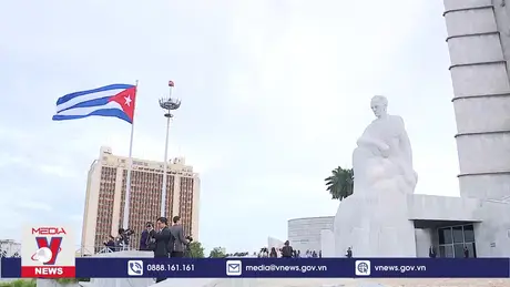 Tổng Bí thư, Chủ tịch nước Tô Lâm đặt vòng hoa tại Đài tưởng niệm Anh hùng dân tộc Jose Marti