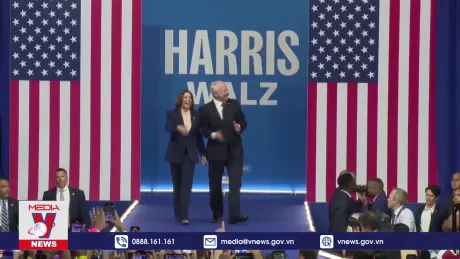 Bà K.Harris giữ lợi thế trước ông D.Trump